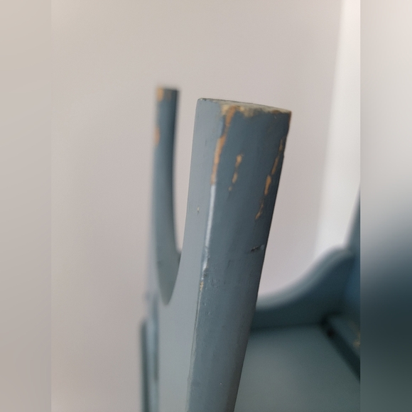 Heart Design Blue Wall Decor Shelf - Picture 7 of 10